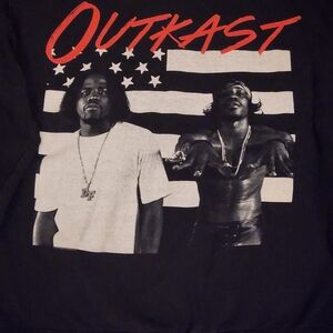 Outkast Black Long Sleeve Graphic Tee